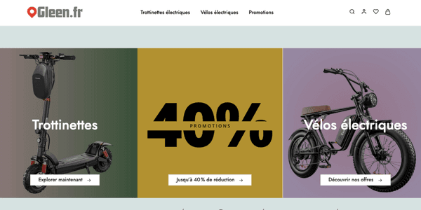 Franchise e-commerce micromobilité en France